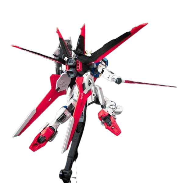 Bandai 1/144 RG Force Impulse Gundam view on back