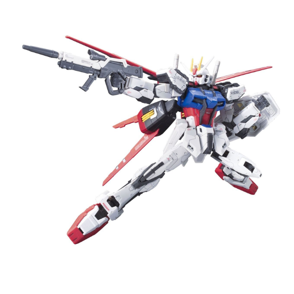 Gundam Express Australia Bandai 1/144 RG GAT-X105 Aile Strke Gundam action pose