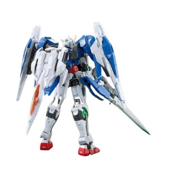 Gundam Express Australia Bandai 1/144 RG GN-0000 + GNR-010 00 Raiser  view on back