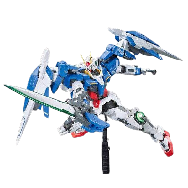 Gundam Express Australia Bandai 1/144 RG GN-0000 + GNR-010 00 Raiser  action pose 3