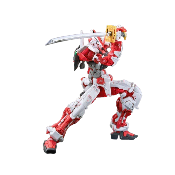 Gundam Express Australia Bandai 1/144 RG MBF-P02 Gundam Astray Red Frame Lowe Guele's Use Mobile Suit action pose with sword 3