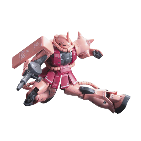 Gundam Express Australia Bandai RG MS-06S Char's Zaku II action pose