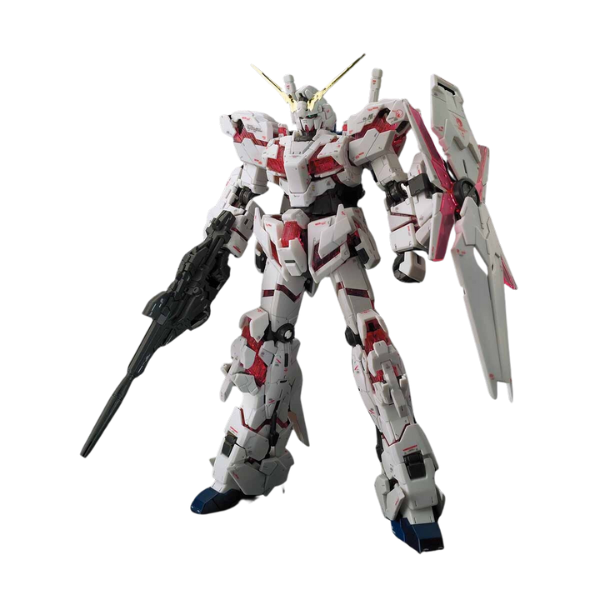 Gundam Express Australia Bandai 1/144 RG Unicorn Gundam Full Psycho Frame view on front