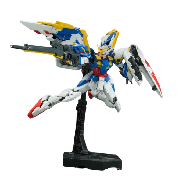 Gundam Express Australia Bandai 1/144 RG XXXG-01W Wing Gundam EW action pose