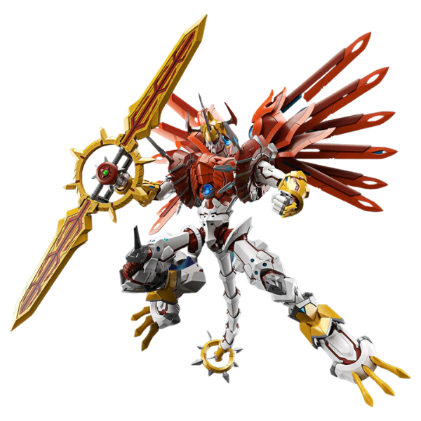 Bandai Figure Rise Standard Amplified ShineGreymon artwork