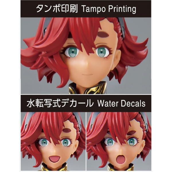 Gundam Express Australia Bandai Figure Rise Standard Suletta Mercury facial expression 3