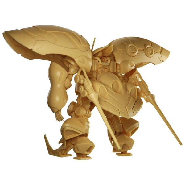Gundam Express Australia Bandai Gundam Artifact 3 Set w/o Gum view on back of pale orange