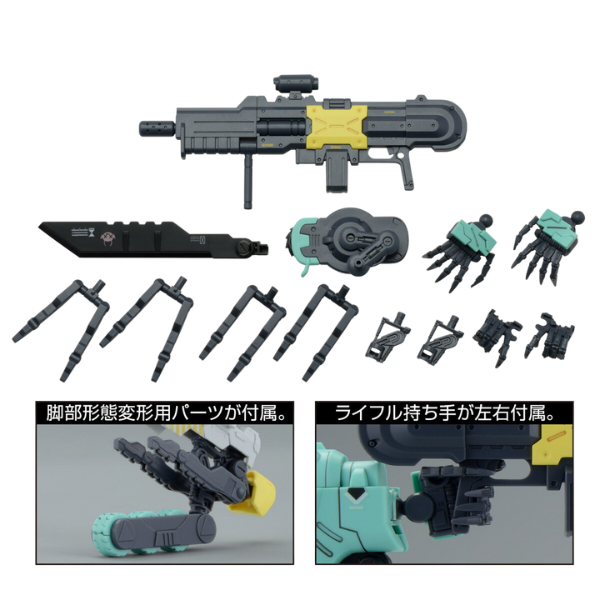 Gundam Express Australia Bandai HG Daisy Ogre Alter (Synduality} inclusions