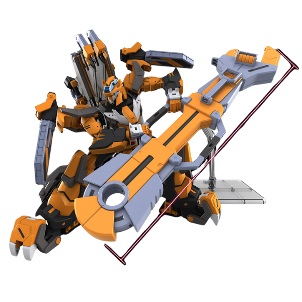 Gundam Express Australia Bandai HG Gunleon (Super Robot Wars) action pose 2