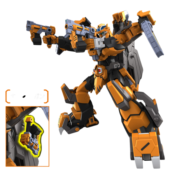 Gundam Express Australia Bandai HG Gunleon (Super Robot Wars) action pose 5