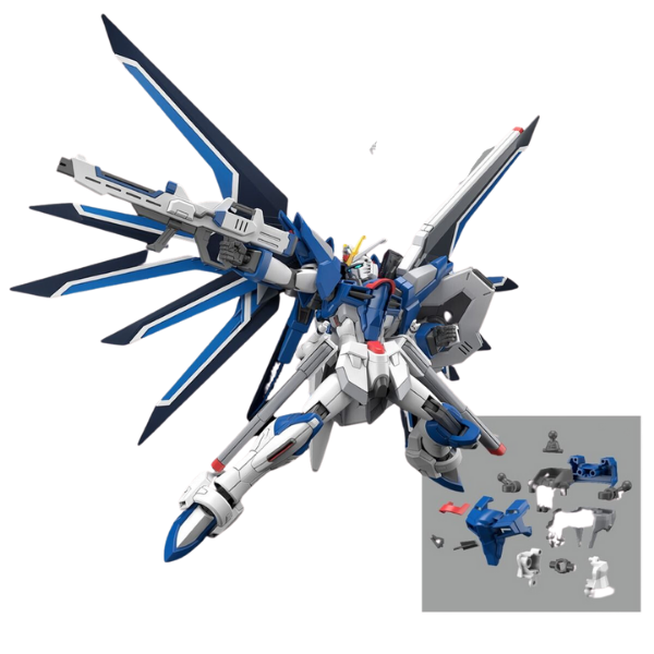 Gundam Express Australia Bandai HG Rising Freedom Gundam action pose 5
