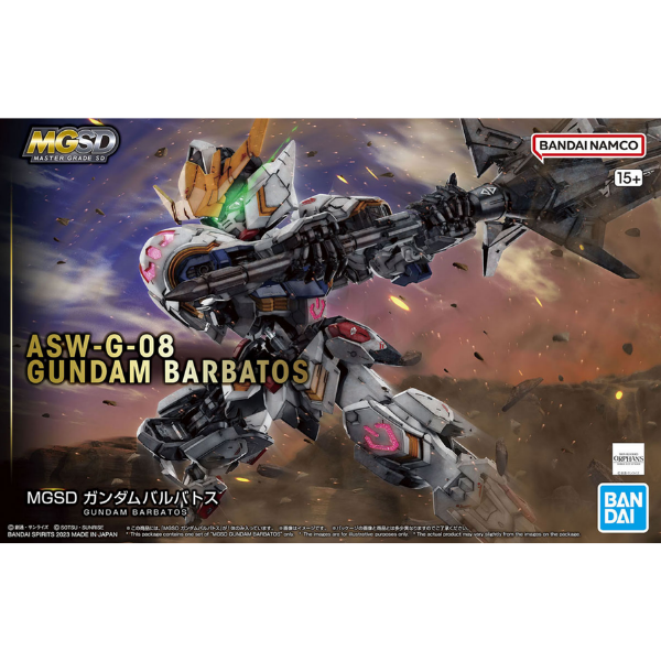 Gundam Express Australia Bandai MGSD Gundam Barabatos package artwork