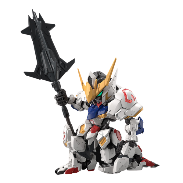 Gundam Express Australia Bandai MGSD Gundam Barabatos (Mobile Suit Gundam: Iron-Blooded Orphans) action pose kneel