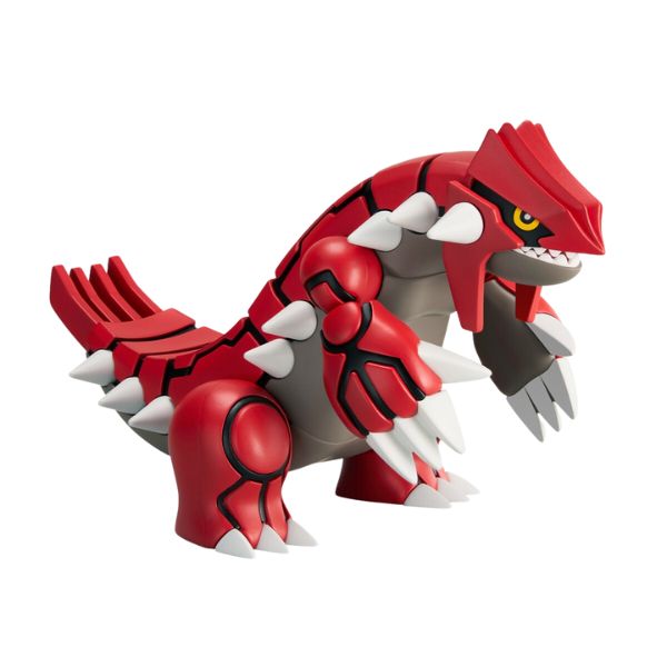 Gundam Express Australia Bandai Pokemon Plamo Collection 54 Select Series Groudon action pose front