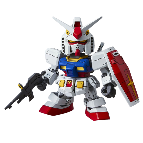 Gundam Express Australia Bandai SD EX-STANDARD RX-78-2 Gundam view on front