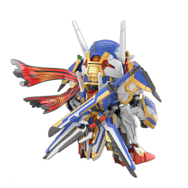 Gundam Express Australia Bandai SDW HEROES Onmitsu Gundam Aerial  view on back