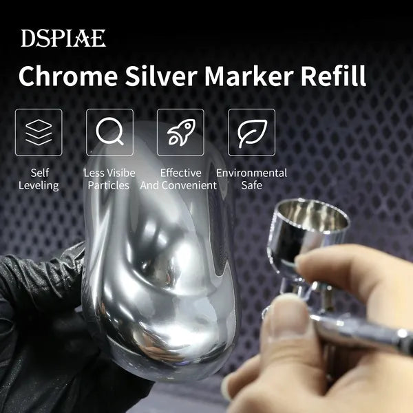 Gundam Express Australia Dspiae Chrome 10ml Refill perfect for airbrushing