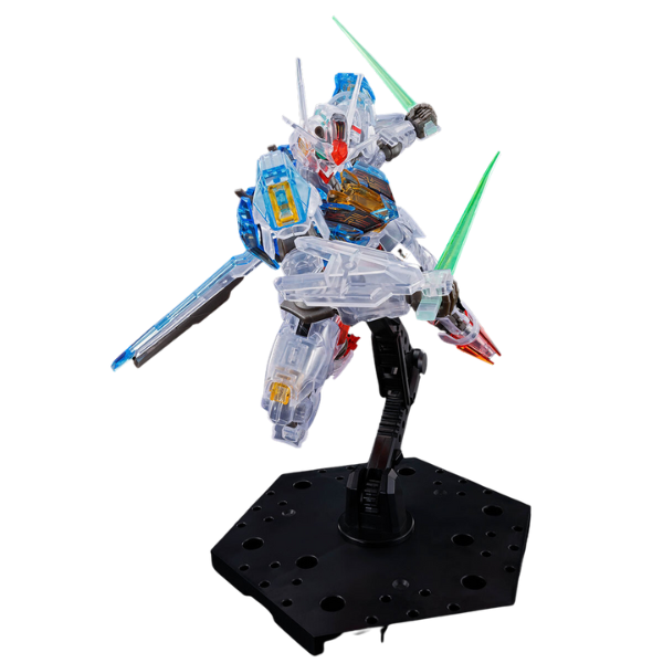 Gundam Express Australia Gundam Base Limited 1/144 HG Gundam Aerial (clear colour) front view focus
