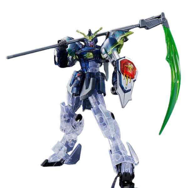 Gundam Express Australia Gundam Base Limited 1/144 HG XXXG-01D Gundam Deathscythe (clear colour) with scythe
