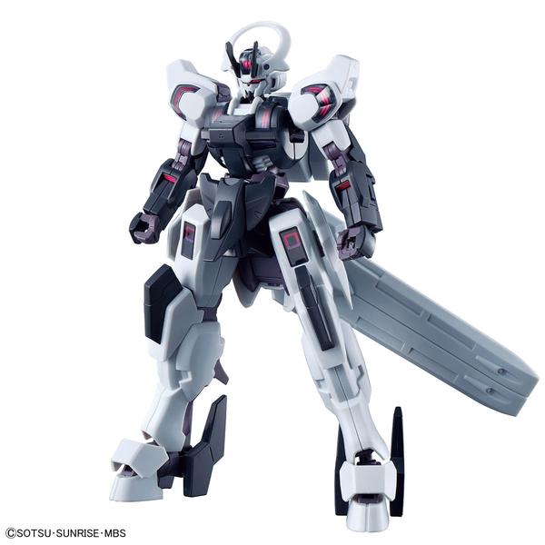 Gundam Express Australia Bandai 1/144 HG Gundam Schwarzette front on view.