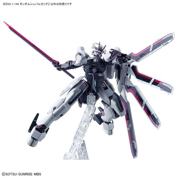 Gundam Express Australia Bandai 1/144 HG Gundam Schwarzette action pose 2
