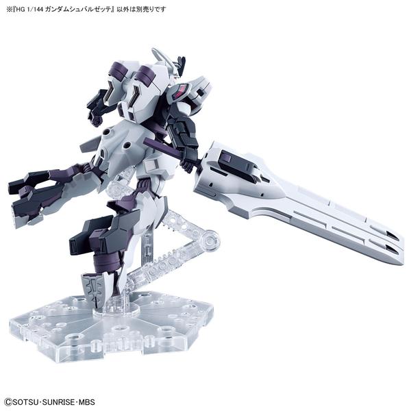Gundam Express Australia Bandai 1/144 HG Gundam Schwarzette rear view action pose