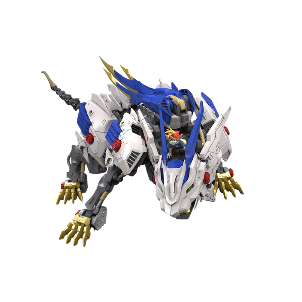 Kotobukiya 1/72 HMM Zoids Great Saber Markings Plus Ver. view on front 2