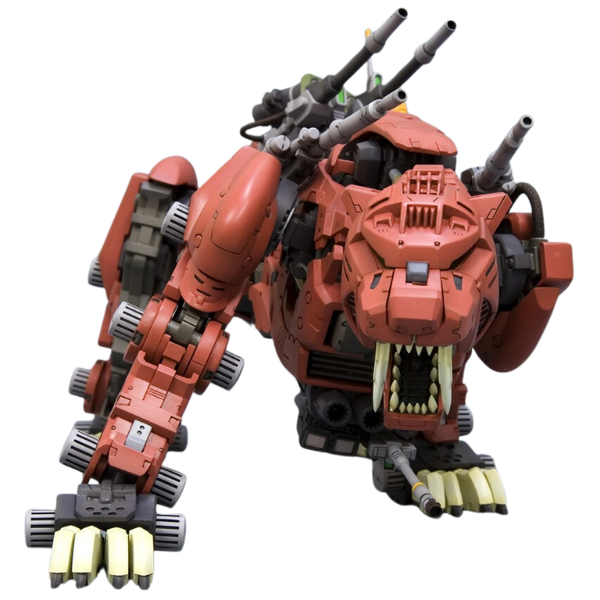 Gundam Express Australia Kotobukiya 1/72 Zoids HMM EZ-016 Saber Tiger Markings Plus Ver. view on front 2