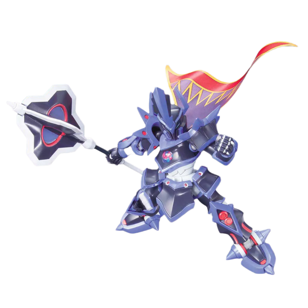 Bandai Danball Senki LBX Emperor action pose with weapon. 