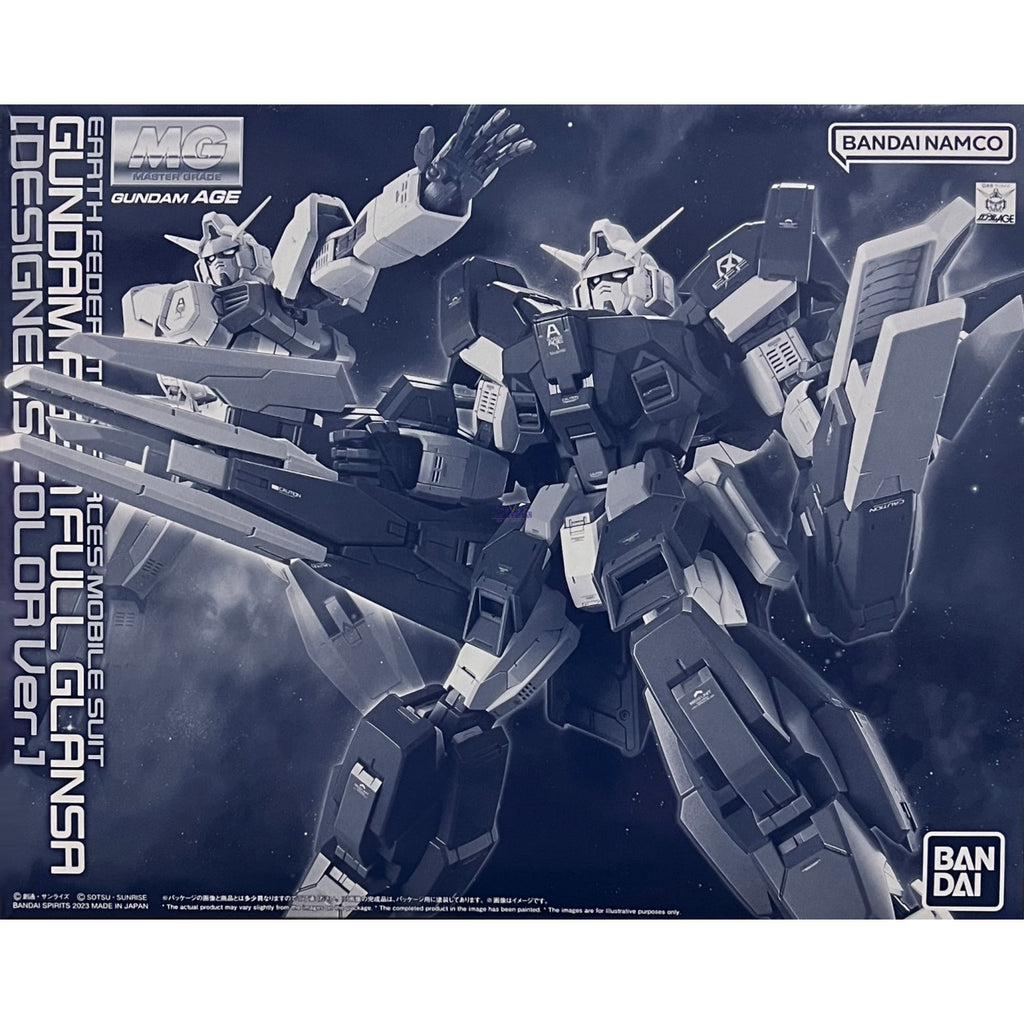 Gundam Express Australia P-Bandai 1/100 MG Gundam Age-1 Full Glansa Designers Colour Ver. package artwork