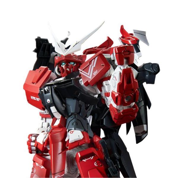 Gundam Express Australia Bandai 1/100 MG MBF-02VV Gundam Astray Turn Red upper torso close up