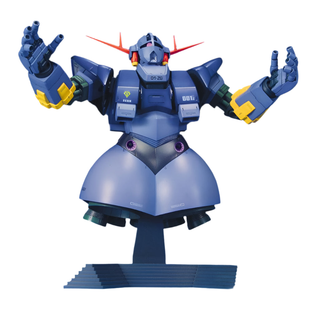 Gundam Express Australia Bandai 1/100 MG MSN-02 Zeong action pose arms raised
