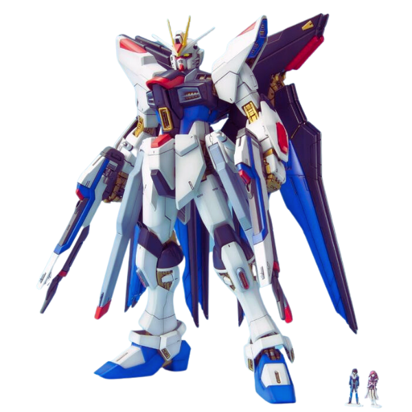 Gundam Express Australia Bandai 1/100 MG ZGMF-X20A Strike Freedom  front on view.