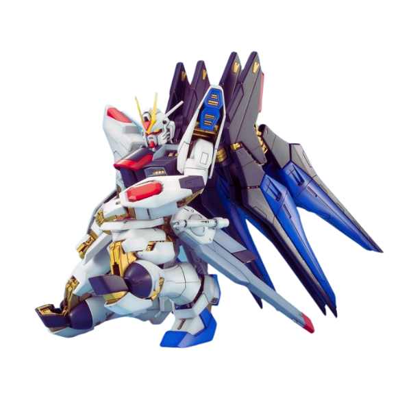 Gundam Express Australia Bandai 1/100 MG ZGMF-X20A Strike Freedom kneeling