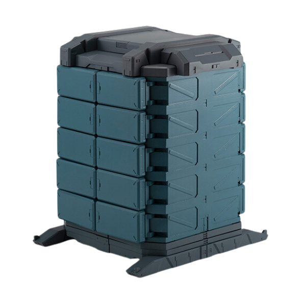 Gundam Express Australia 1/144 Realistic Model Series Mobile Suit Gundam The Witch From Mercury G Structure [GS07-B] MS Container (Material Color Edition) view on side