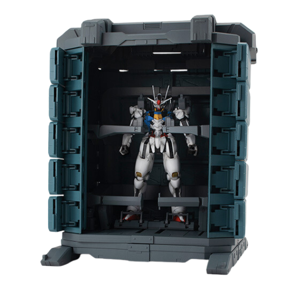 Gundam Express Australia 1/144 Realistic Model Series Mobile Suit Gundam The Witch From Mercury G Structure [GS07-B] MS Container (Material Color Edition) view on front 5