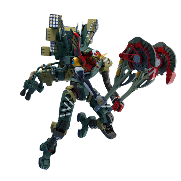 Gundam Express Australia Meng Evangelion Unit-02 Alpha (Multi Colour Edition) action pose 4