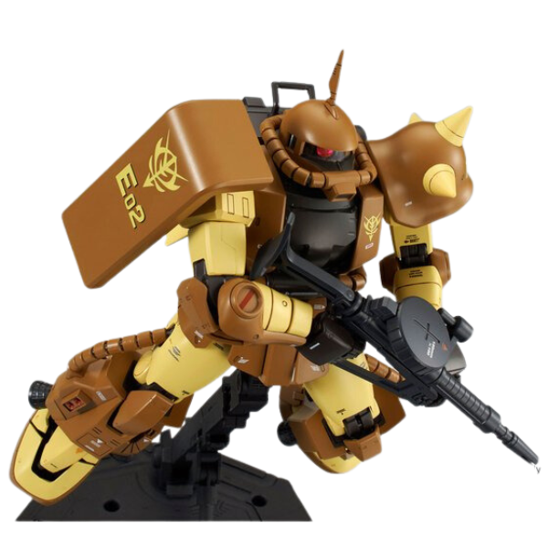 P-Bandai 1/100 MG MS-06R-1A Masaya Nakagawa's Zaku II using heat hawk