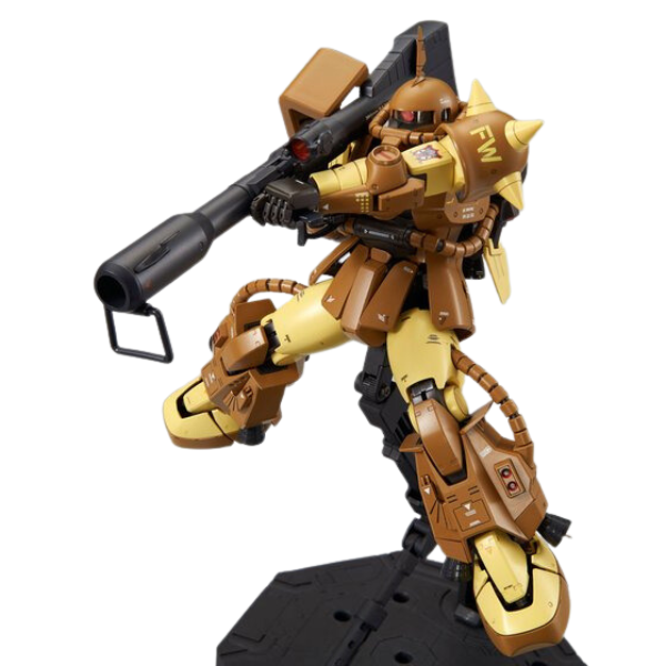 P-Bandai 1/100 MG MS-06R-1A Masaya Nakagawa's Zaku II using bazooka