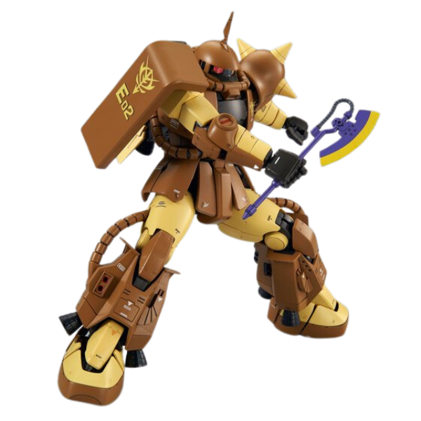 P-Bandai 1/100 MG MS-06R-1A Masaya Nakagawa's Zaku II using heat hawk