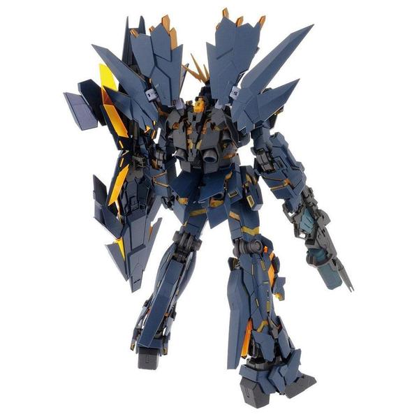 Bandai 1/60 PG RX-0 Unicorn 02 Banshee Norn rear view.