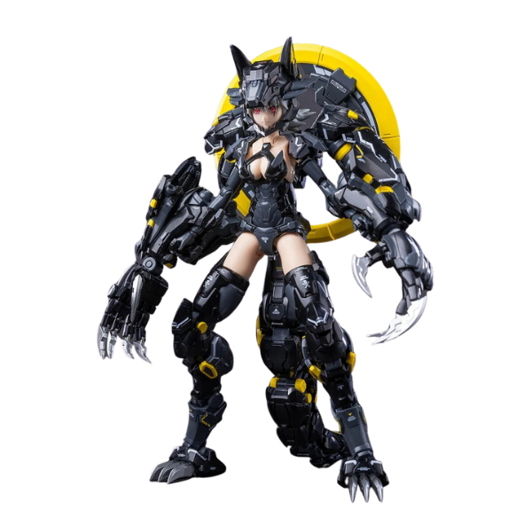 Gundam Express Australia Platz 1/12 Armored Girl Werewolf Benandanti Universal Color Version view on front