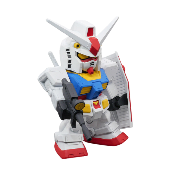 Gundam Express Australia Plex Jumbo Soft Vinyl Figure SD RX-78-2 SD Gundam (Reissue) with rifle
