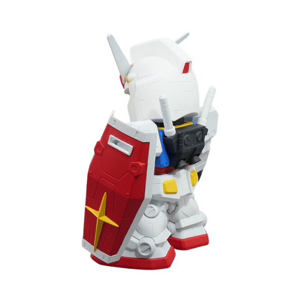 Gundam Express Australia Plex Jumbo Soft Vinyl Figure SD RX-78-2 SD Gundam (Reissue view on back