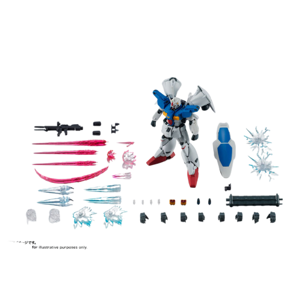 Gundam Express Australia Bandai ROBOT Damashii (SIDE MS) RX-78GP01Fb Gundam Prototype Unit 1 Full Bernian ver. A.N.I.M.E. (Reissue) inclusions