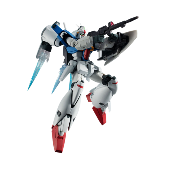 Gundam Express Australia Bandai ROBOT Damashii (SIDE MS) RX-78GP01Fb Gundam Prototype Unit 1 Full Bernian ver. A.N.I.M.E. (Reissue) holding a rifle 2
