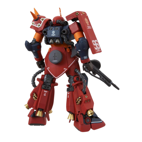 Bandai 1/100 MG MS-06R Zaku II High Mobility Type "Psycho Zaku Gundam Thunderbolt Ver Ka view on back