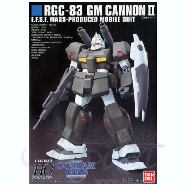 Gundam Express Australia Bandai 1144 HGUC RGC-83 GM Cannon II promotional image