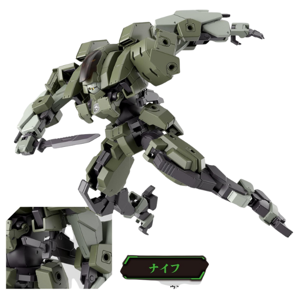 Gundam Express Australia Bandai 1/72 HG Aaron Rhino (Kyoukai Senki) action pose 2