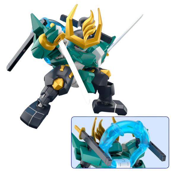 Gundam Express Australia Bandai Fujinmaru (Mashin Hero Wataru) action pose